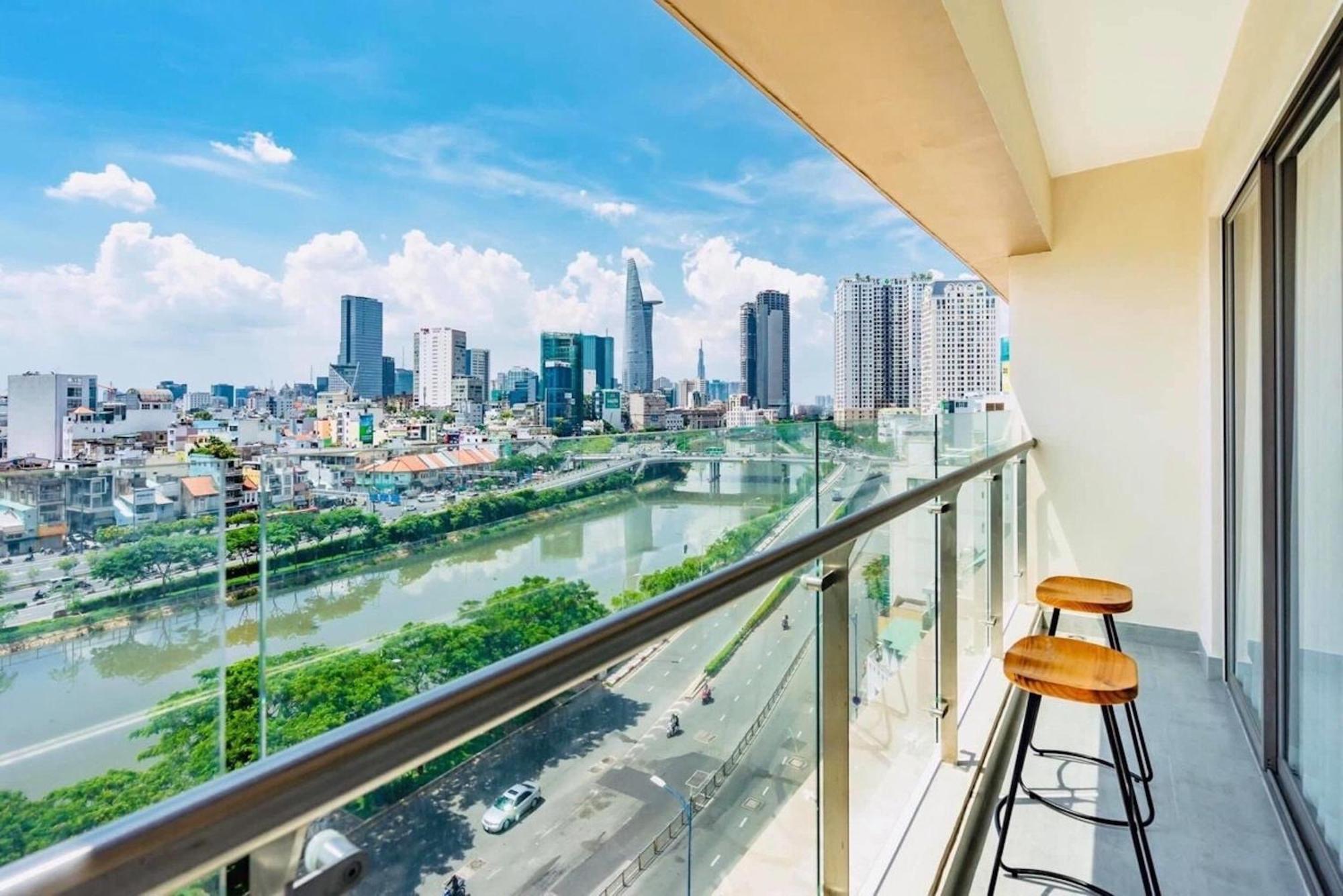Genius Apartment River Gate Center Ho Şi Min Dış mekan fotoğraf