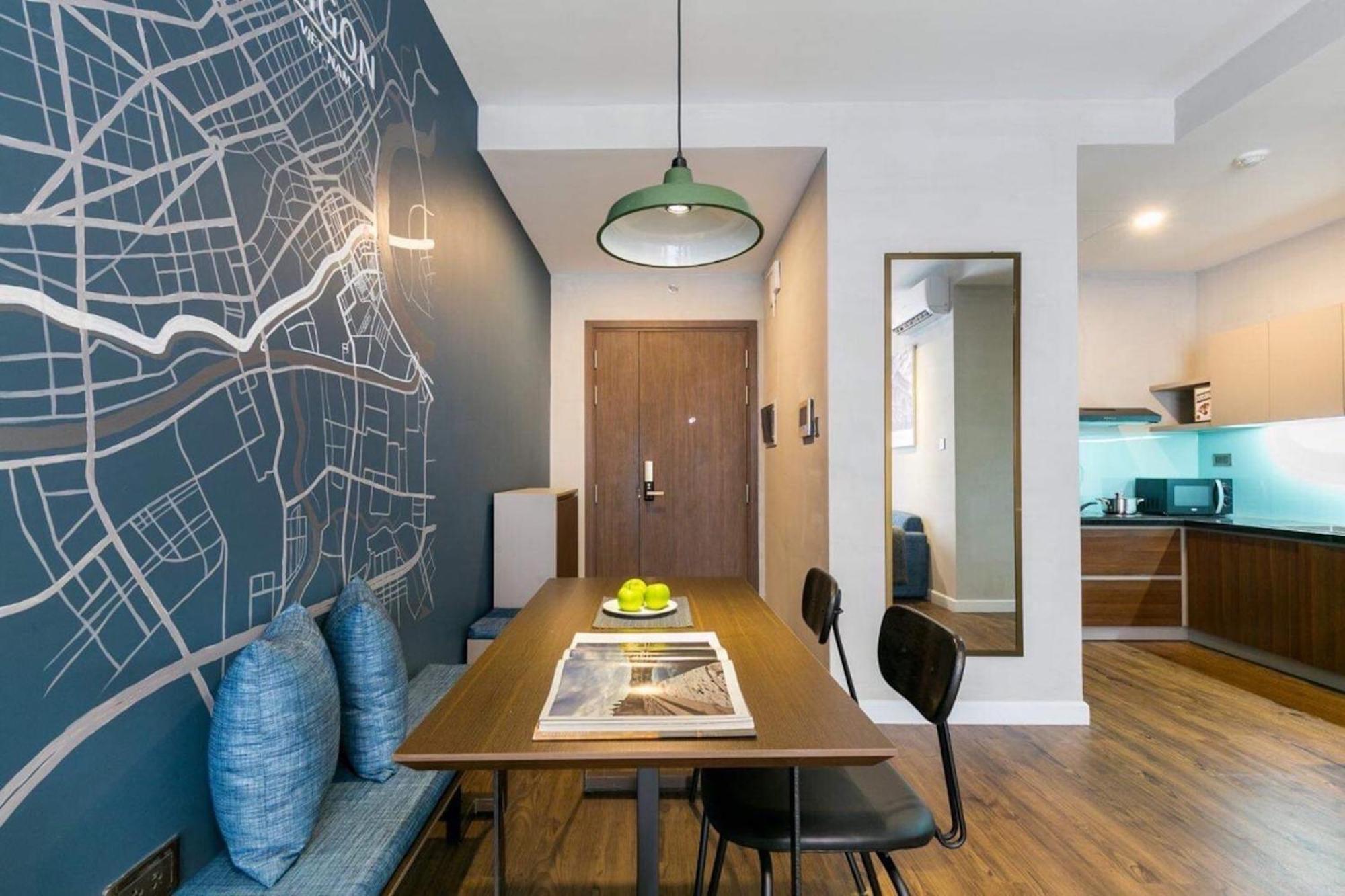 Genius Apartment River Gate Center Ho Şi Min Dış mekan fotoğraf